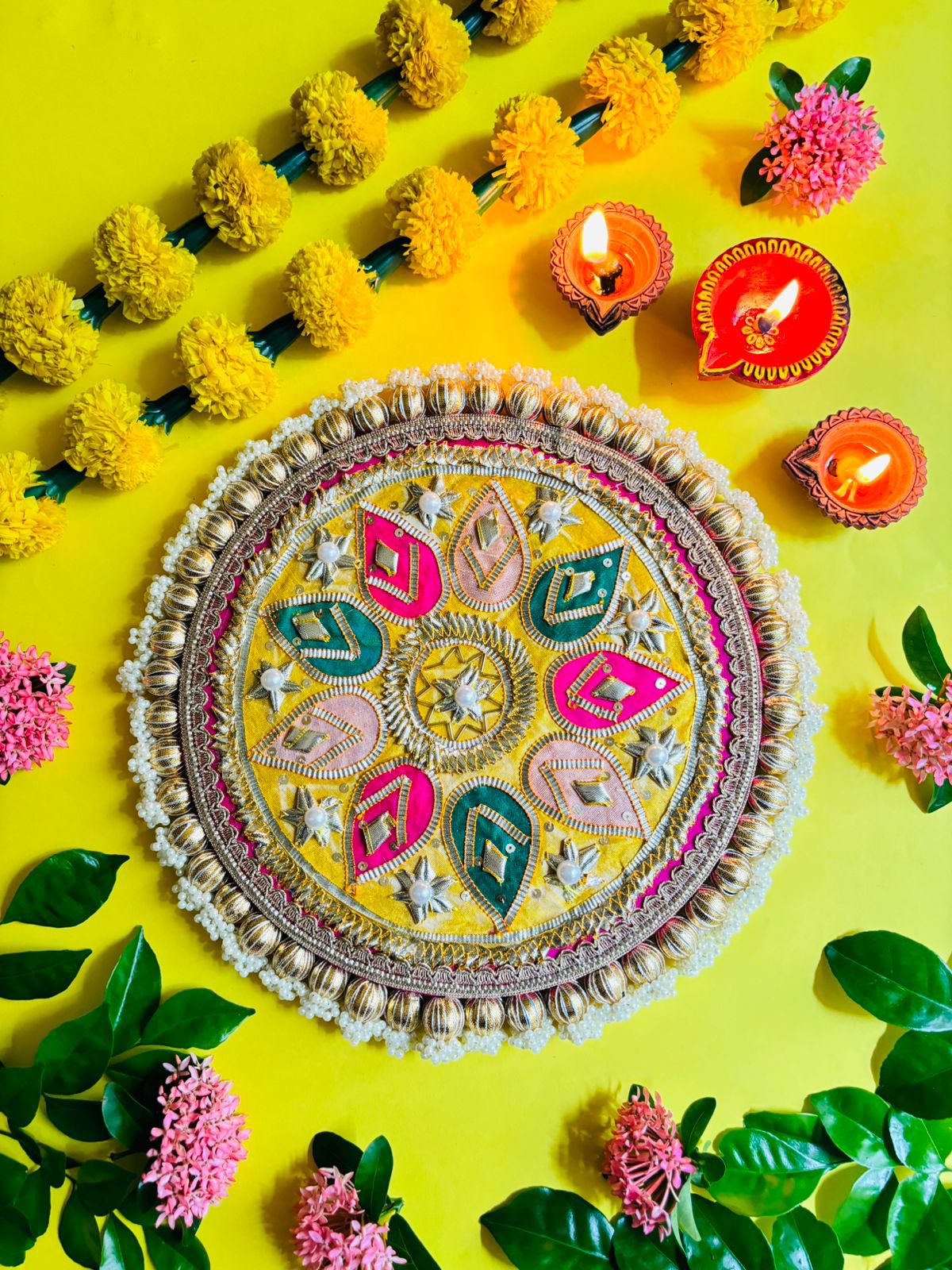 Gota Rangoli Mats - Image 4