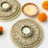 Mirror Candles Rangoli