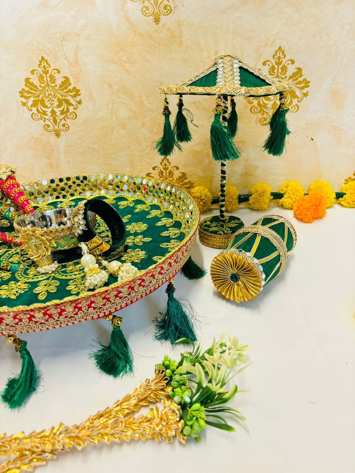 mehendi platter
