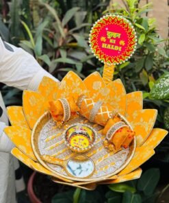 Alternative view of Lotus Haldi Platter