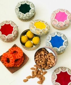 Sheesh and Moti sweet/Ladoo steel boxes - Image 3