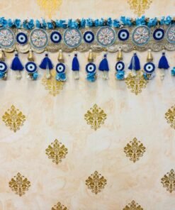 Alternative view of Evil Eye Flower Toran