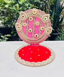Alternative view of Lotus Theme Ganesha Backdrop