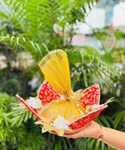 Alternative view of Lotus Prasad Giveaway Baskets