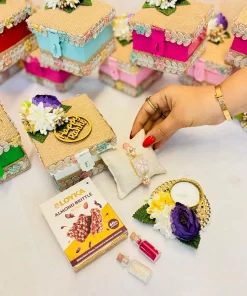 Alternative view of Eden of Garden Floral Mini Rakhi Trunk Hampers