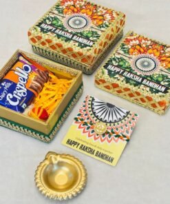 Alternative view of Raska Bandhan  Rakhi Box Hamper