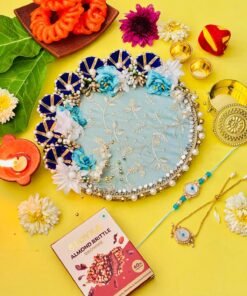 Sibling Love Rakhi Thali set
