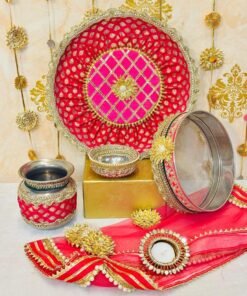 Teej Special Karwacauth sets - Image 4
