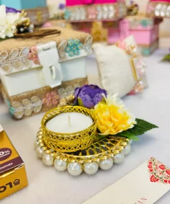 Eden of Garden Floral Mini Rakhi Trunk Hampers