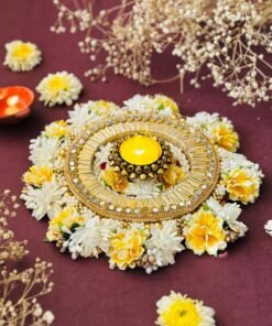 Floral Floor Rangoli