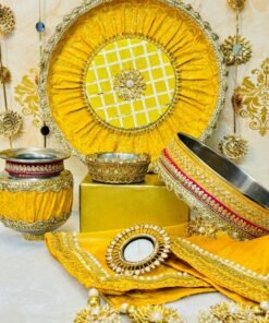 Teej Special Karwacauth sets