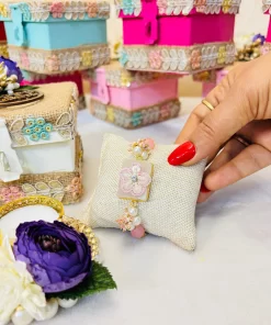 Eden of Garden Floral Mini Rakhi Trunk Hampers - Image 4