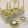 4 Jar Basket set