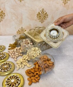 4 Jar Basket set - Image 3