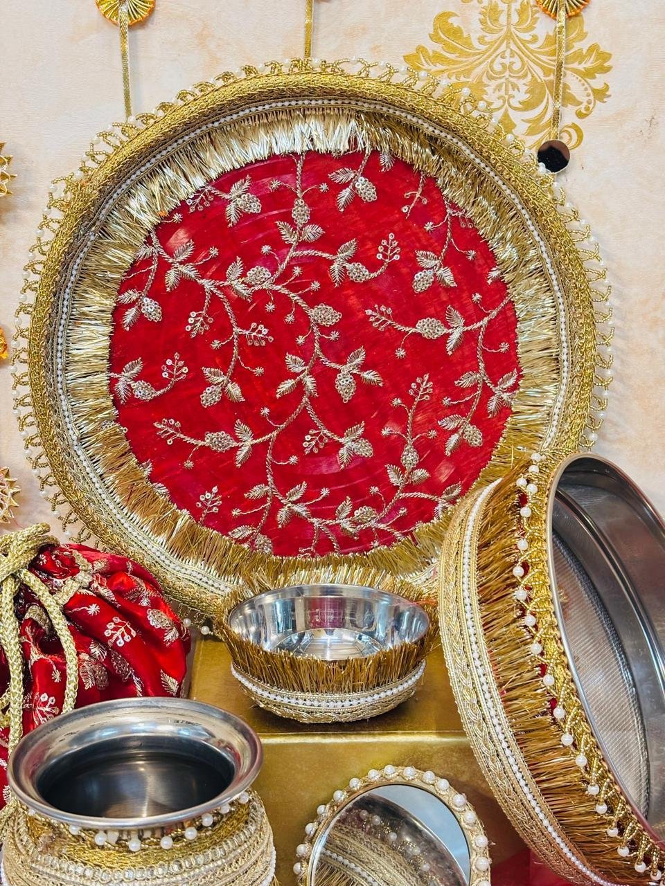 Bahaara Karwacauth set