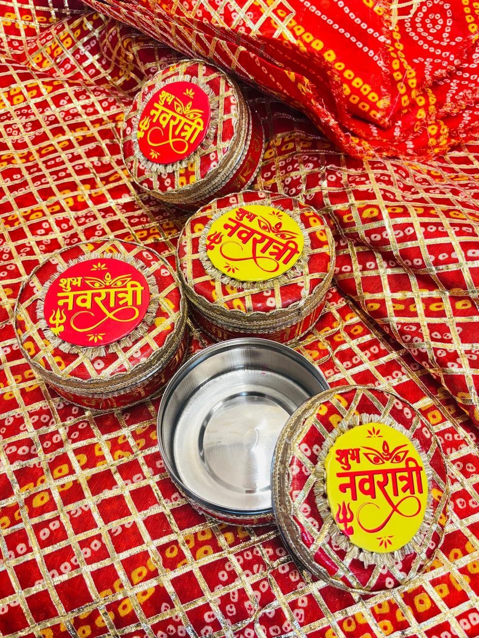 Happy Navratri Prasad Boxes - Image 4