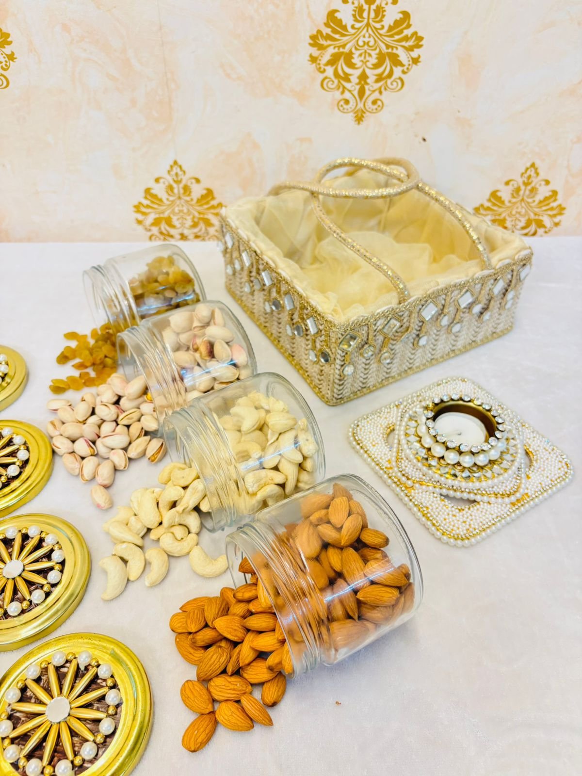4 Jar Basket set - Image 5