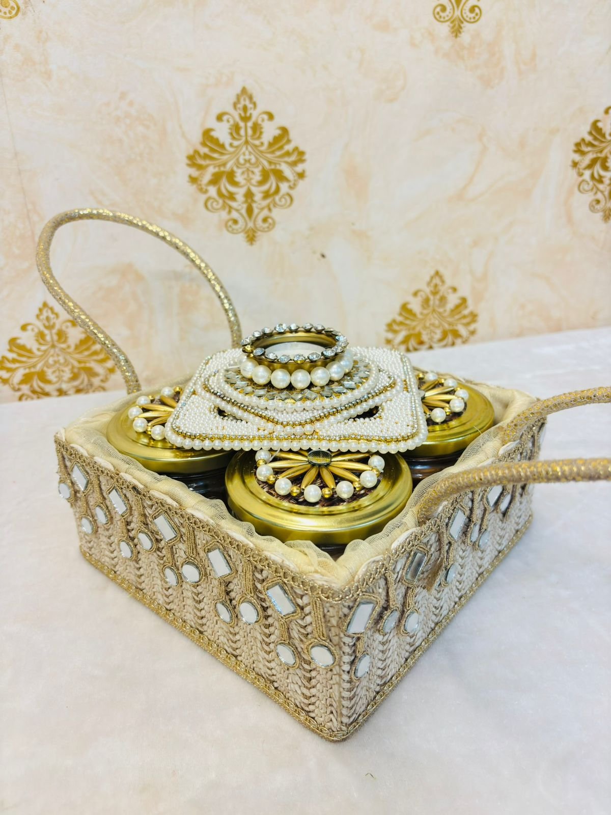 4 Jar Basket set - Image 6