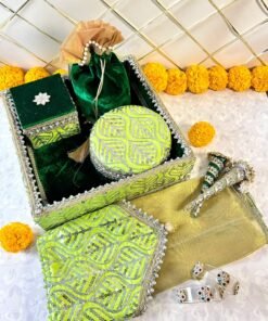 Alternative view of Mehendi hamper tray