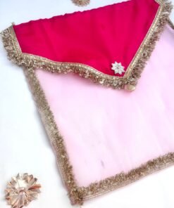 Tissue and crepe Saree Cover
