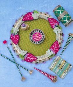 Mehendi Floral Platter - Image 3