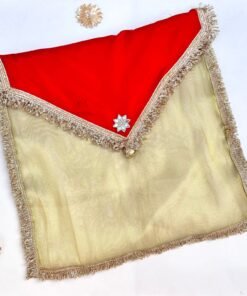 Tissue and crepe Saree Cover - Image 3