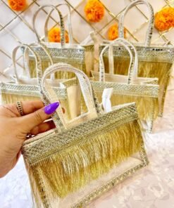 Multipurpose jute wedding bags