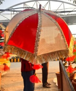 Red Velvet Umbrella