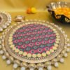 Digital Print Reversible Mirror Rangoli