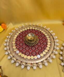 Digital Print Reversible Mirror Rangoli - Image 3