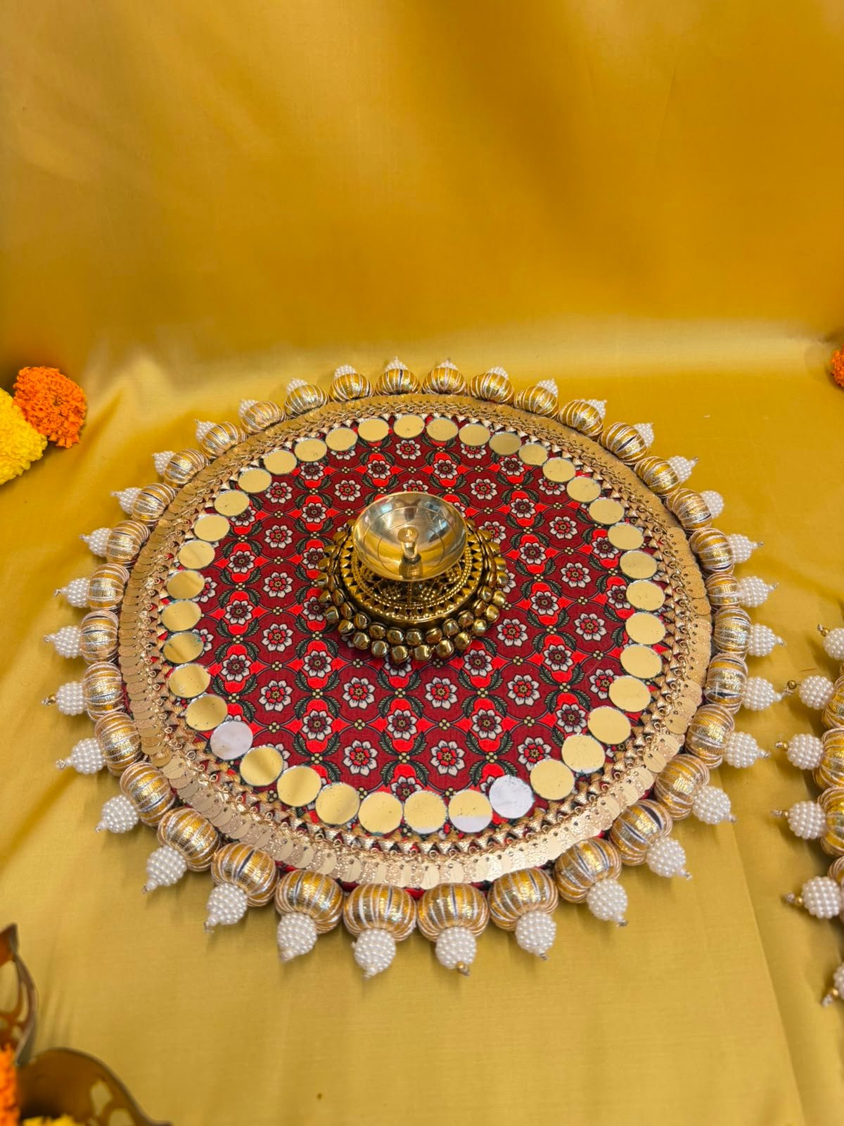 Digital Print Reversible Mirror Rangoli - Image 3