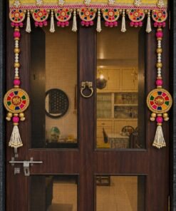 Alternative view of Colourful Toran and Hangings Set