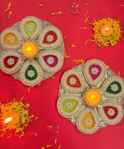 Alternative view of Shubh Colourful Rangoli