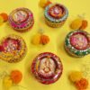 Ganpati Steel Modak Boxes