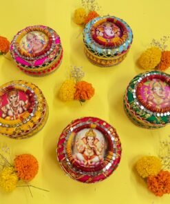 Ganpati Steel Modak Boxes