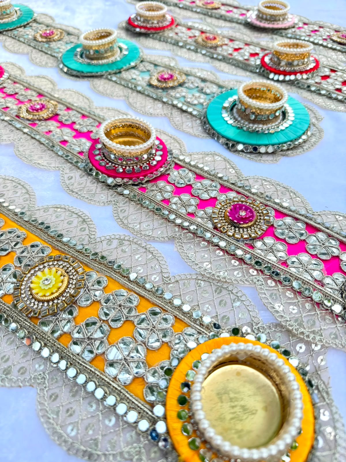 Table Runner Mats Rangoli - Image 2