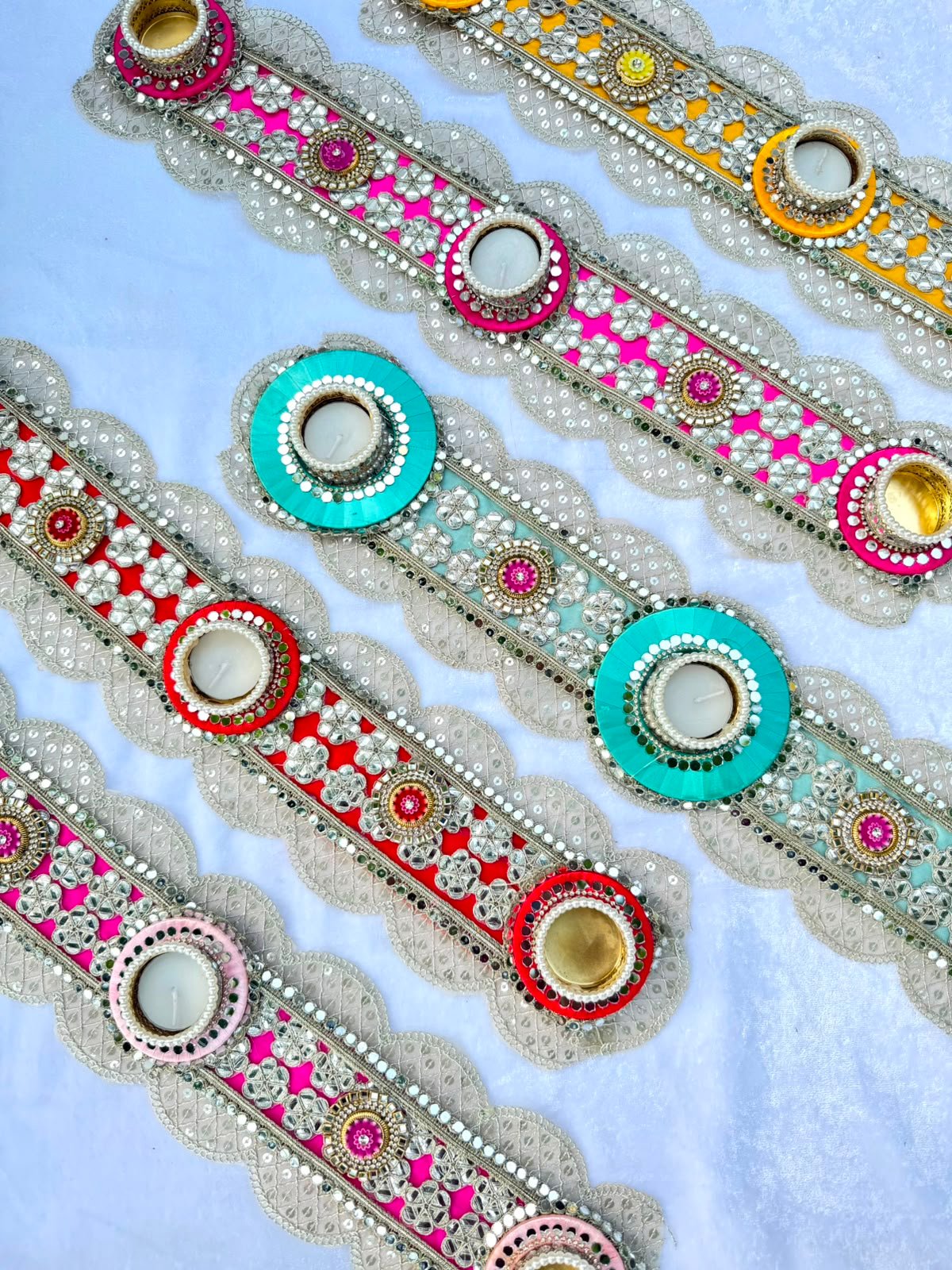 Table Runner Mats Rangoli - Image 3