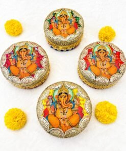 Eco-Friendly Jute Bag & Modak Box Gift Combo