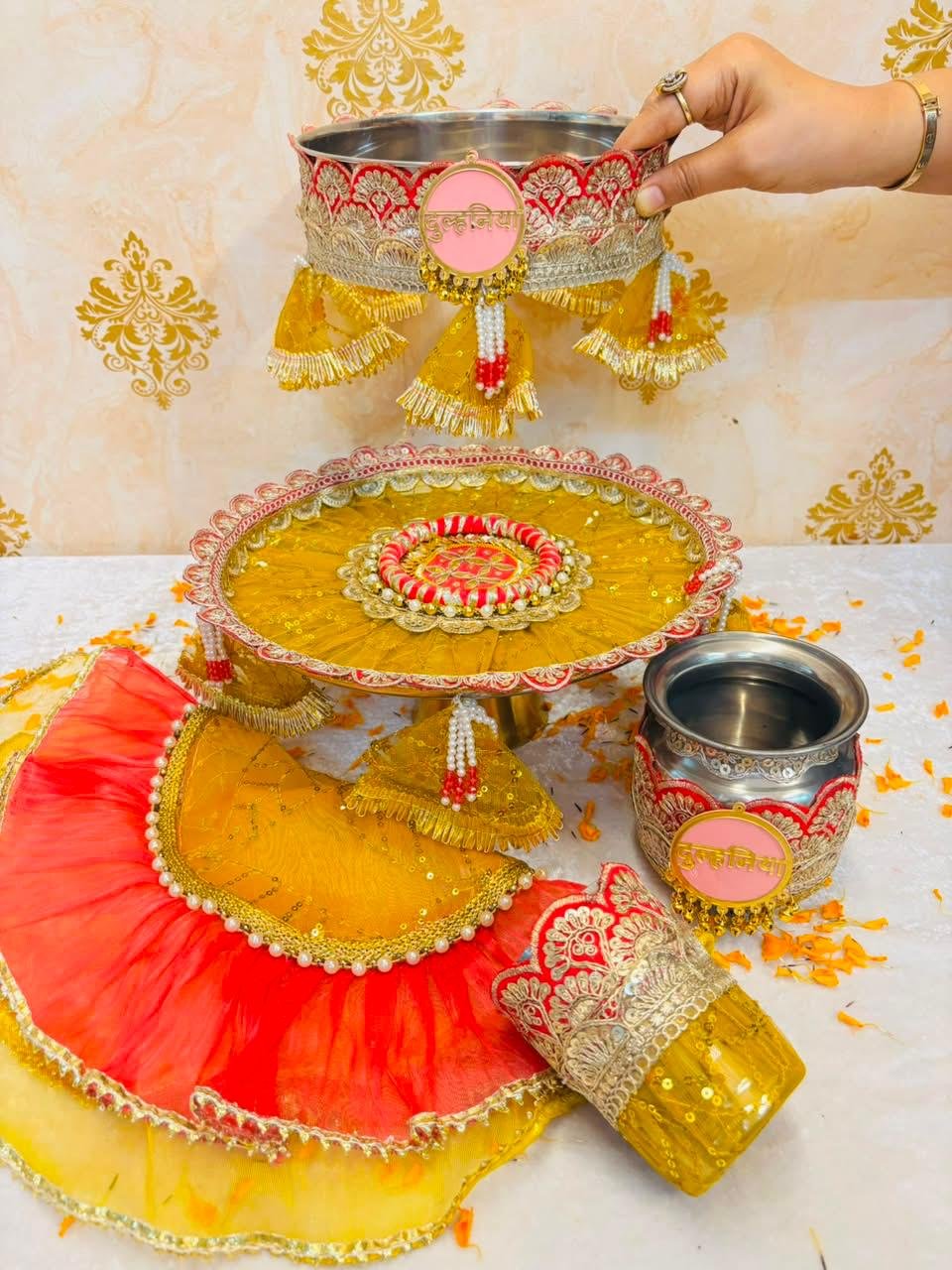 Dulaniya Karwachauth Set - Image 2