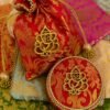 Banarasi Brocade Ganesha Potli and Box Combo