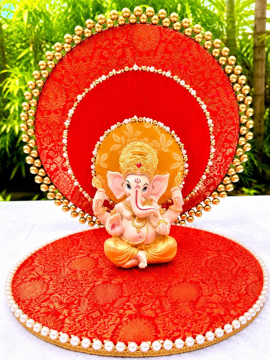 Collapsible Ganesha Backdrop