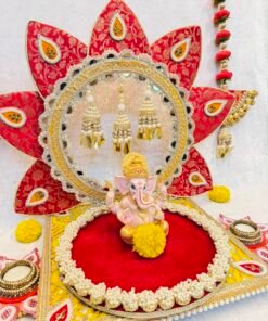 Alternative view of Ganpati Lotus Backdrop