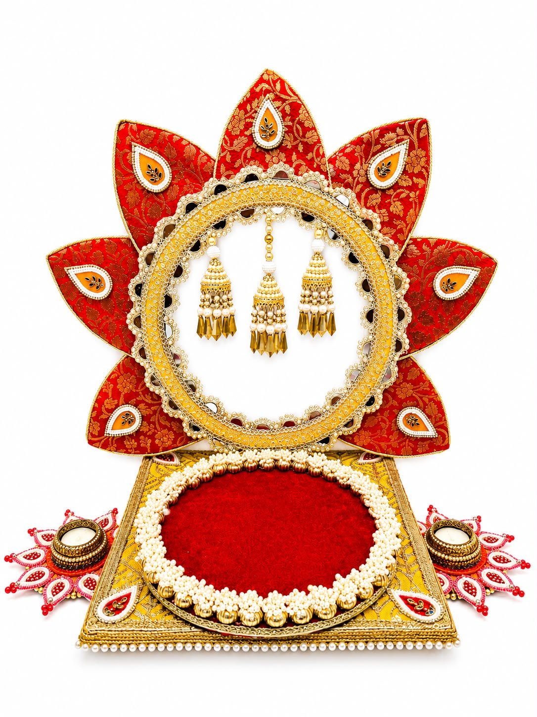 Ganpati Lotus Backdrop - Image 3