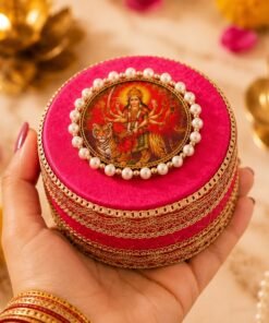 Alternative view of Decorative Devi Prasad Boxes