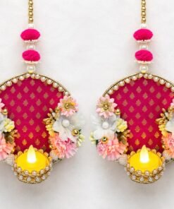 Led Floral T-light Hangings - Image 3