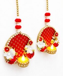 Led Floral T-light Hangings - Image 4