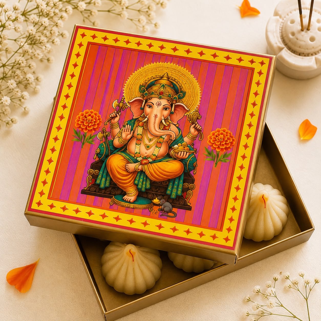 Ganpati Modak Boxes - Image 4