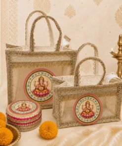 Alternative view of Ganpati Favour Bag and Box Combo