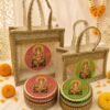 Ganpati Favour Bag and Box Combo