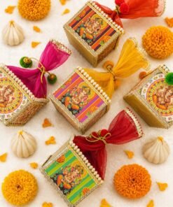 Ganpati Tissue Modak Boxes